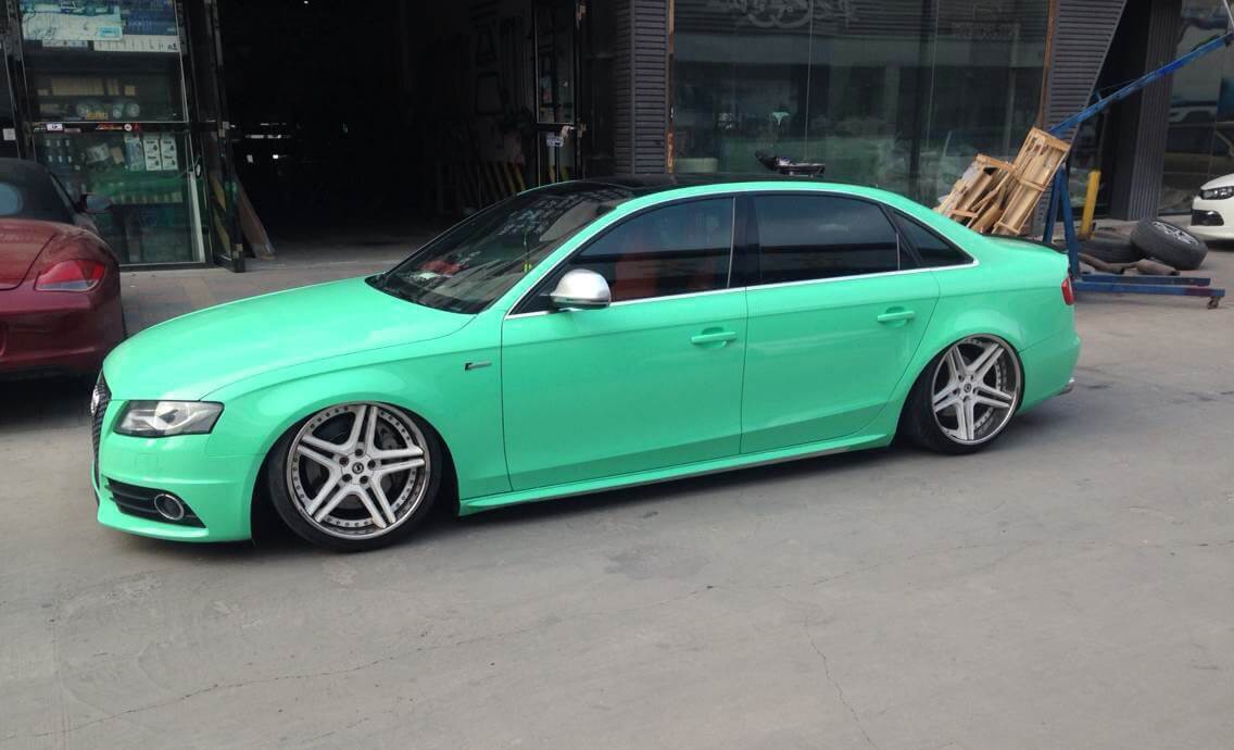 Green Vinyl Wrap